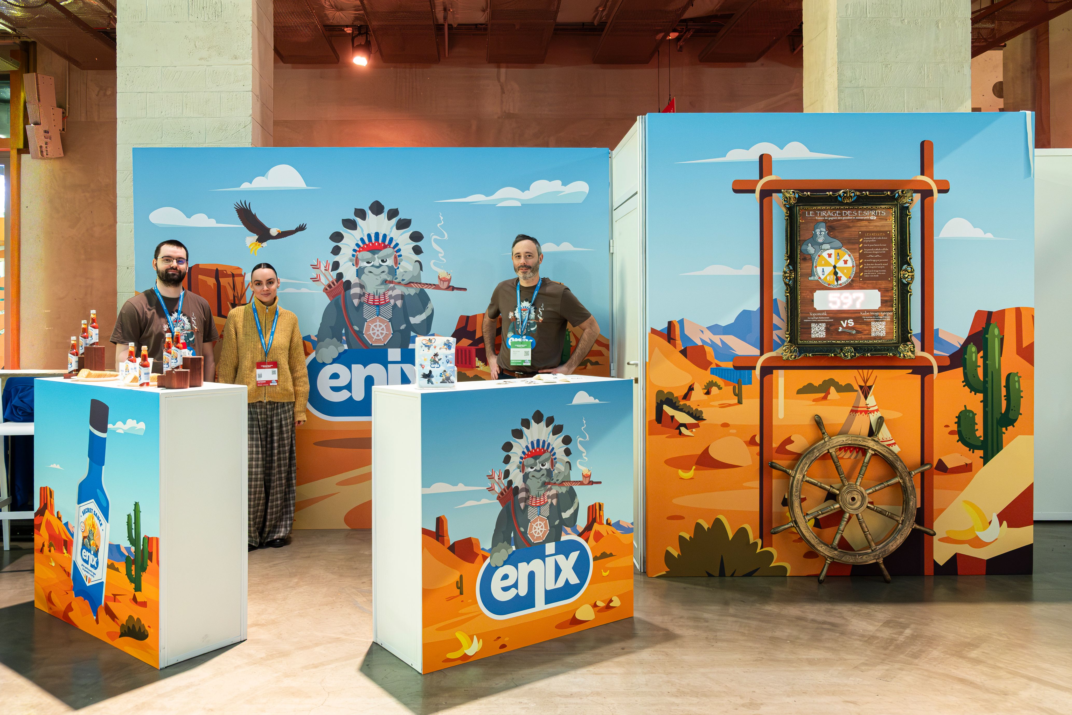 Stand Enix à Cloud Native Days France 2026
